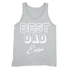 XtraFly Apparel Men's Best Dad Ever Father's Day Tank-Top