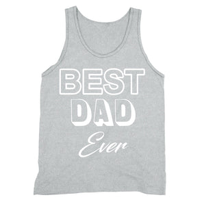 XtraFly Apparel Men's Best Dad Ever Father's Day Tank-Top