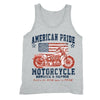 XtraFly Apparel Men's American Flag Distressed 4th of July Tank-Top