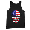 XtraFly Apparel Men's Smiling Skull American Pride Tank-Top