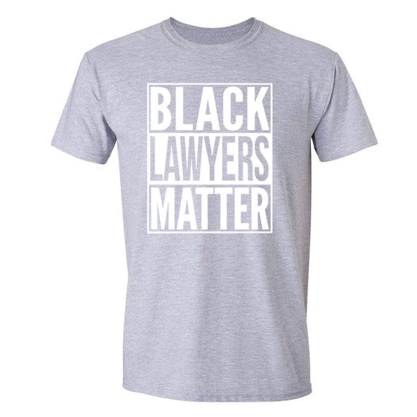 XtraFly Apparel Men's Black Lawyers Matter America Crewneck Short Sleeve T-shirt