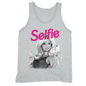 XtraFly Apparel Men's Selfie Doll Cellphone Novelty Gag Tank-Top