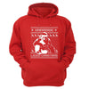 XtraFly Apparel Harambe Loved Christmas Ugly Christmas Hooded-Sweatshirt Pullover Hoodie