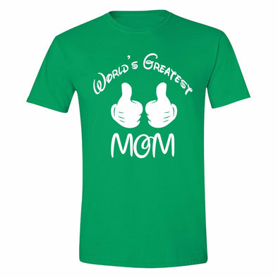 XtraFly Apparel Men's Greatest Mom Mother's Day Crewneck Short Sleeve T-shirt