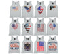 XtraFly Apparel Men's American Flag Distressed 4th of July Tank-Top