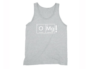 XtraFly Apparel Men's OMG Periodic Table Oxygen Novelty Gag Tank-Top