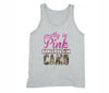 XtraFly Apparel Men's Pretty in Pink Breast Cancer Ribbon Tank-Top