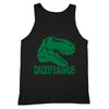 XtraFly Apparel Men's Daddysaurus T-Rex Dinosaur Father's Day Tank-Top