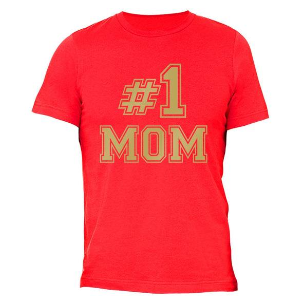 XtraFly Apparel Men's Best Mom Mother's Day Crewneck Short Sleeve T-shirt