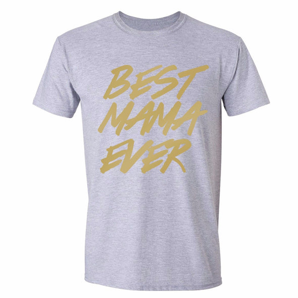 XtraFly Apparel Men's Best Mama Ever Mother's Day Crewneck Short Sleeve T-shirt