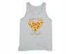 XtraFly Apparel Men's You've Stolen My Heart Pizza Novelty Gag Tank-Top