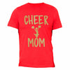 XtraFly Apparel Men's Cheer Mom Mother's Day Crewneck Short Sleeve T-shirt