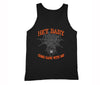 XtraFly Apparel Men's Hey Baby Spider-web Halloween Pumpkin Tank-Top