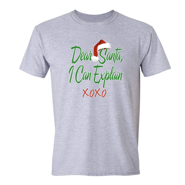 XtraFly Apparel Men's Ugly Christmas Vacation Funny Crewneck Short Sleeve T-shirt