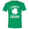 Free Shipping Mens St. Patrick's Day Saint Paddy Drunk shirt Lucky Charm Shamrock Clover Irish Crewneck T-Shirt