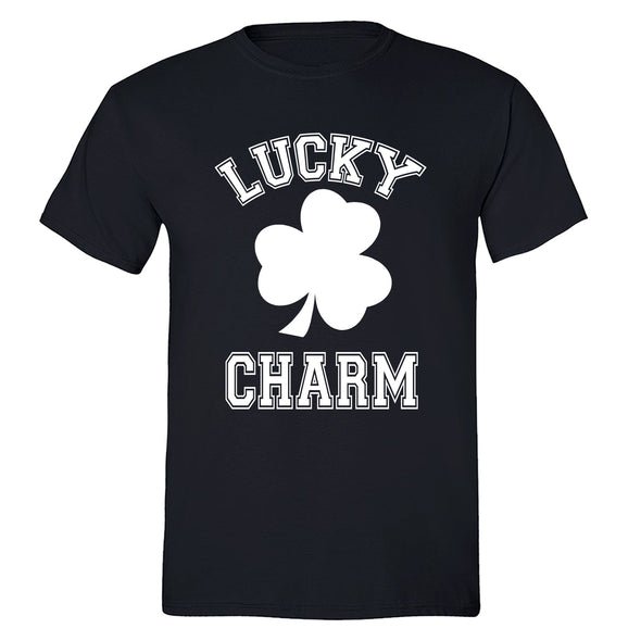 Free Shipping Mens St. Patrick's Day Saint Paddy Drunk shirt Lucky Charm Shamrock Clover Irish Crewneck T-Shirt