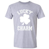 Free Shipping Mens St. Patrick's Day Saint Paddy Drunk shirt Lucky Charm Shamrock Clover Irish Crewneck T-Shirt