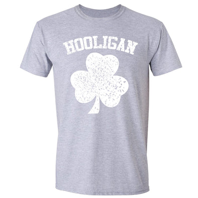 Free Shipping Mens St. Patrick's Day Saint Paddy Drunk shirt Hooligan Shamrock Clover Irish Crewneck T-Shirt