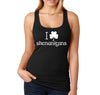 Free Shipping Women's I Love Shenanigans St. Patrick's Day Irish Clover Shamrock Drinking Party Funny Beer Pub Bar Racerback Tanktop