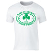 Free Shipping Men St. Patrick's Day Saint Paddy Drunk shirt Made in America Irish Parts Shamrock Clover Irish Men Women Crewneck T-Shirt