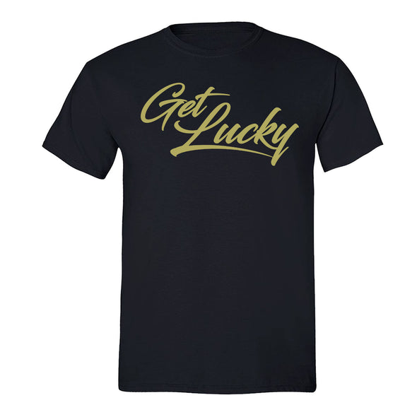 Free Shipping Mens St. Patrick's Day Saint Paddy Drunk shirt Get Lucky Shamrock Clover Irish Crewneck T-Shirt