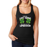 Free Shipping Women's Touch My Lucky Charms Leprechaun Funny Shenanigans Clover Shamrock Irish Beer St. Patrick's Day Racer-Back Tank-Top