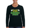 Free Shipping Women's Designated Drunk Irish Funny Beer St. Patrick's Day Long Sleeve T-Shirt