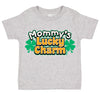 Free Shipping Youth Toddler Kids Mommy's Lucky Charm St. Patrick's Day Clover T-Shirt