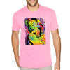 XtraFly Apparel Men&#39;s Tee Neon Marilyn Monroe Sexy Pin Up Vintage Blonde Bombshell Beauty Tie Dye Crewneck T-shirt