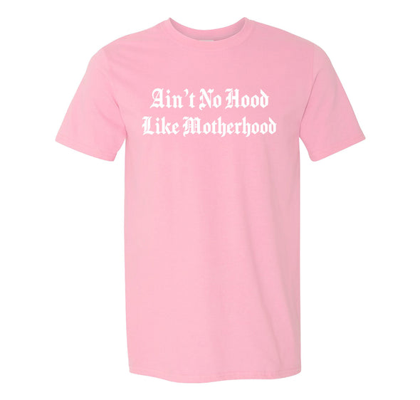 XtraFly Apparel Men&#39;s Tee Ain&#39;t No Hood Like Motherhood Mother&#39;s Day Madre Proud Momma Mommy Grandma Grandmother Nana Mama Crewneck T-shirt