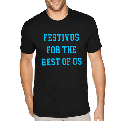 XtraFly Apparel Men&#39;s Tee Festivus For Rest Of Us Jerry Seinfeld Stiller Secular Holiday Merry Christmas Party Ugly Xmas Crewneck T-shirt