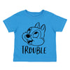 XtraFly Apparel Youth Toddler Trouble Chipmunk Matching Family Vacation Magical Boy Kingdom Girl Magic Soft Castle Children Crewneck T-Shirt