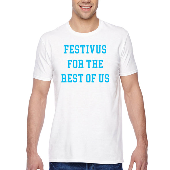 XtraFly Apparel Men&#39;s Tee Festivus For Rest Of Us Jerry Seinfeld Stiller Secular Holiday Merry Christmas Party Ugly Xmas Crewneck T-shirt